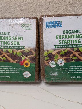 Organic Expanding Seed Starting Soil by Back to the Roots